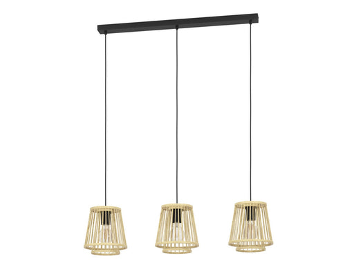 EGLO HYKEHAM LANGER TISCH 3XE27 L910 NATUR