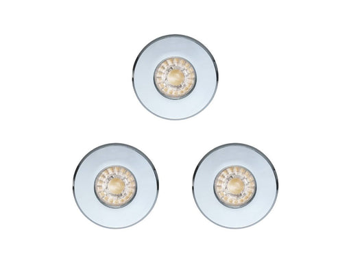 EGLO IGOA EINGEBAUT. SET IP44/IP20 3X3.3W Ø85 CHROM