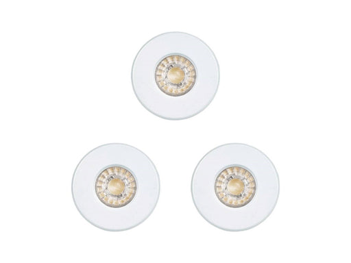 EGLO IGOA EINGEBAUT. SET IP44/IP20 3X3.3W Ø85 WEISS