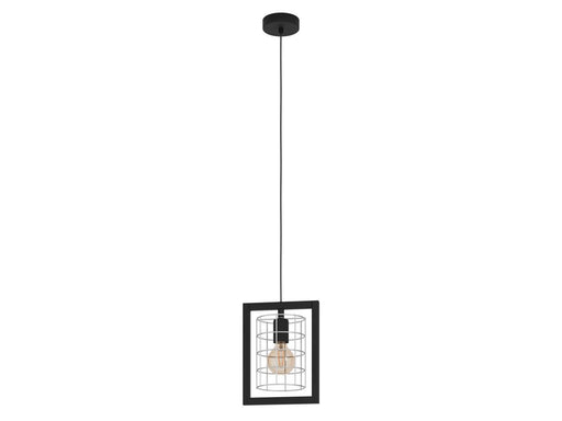 EGLO JUBILY PENDELLEUCHTE E27 SCHWARZ/WEISS