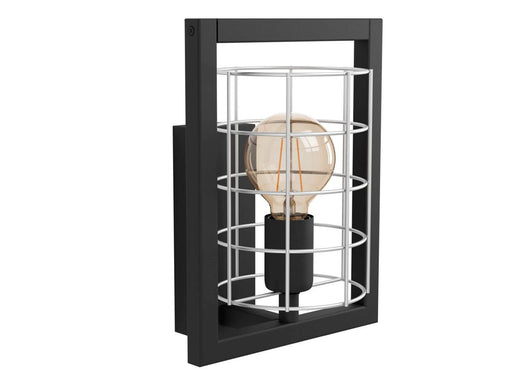 EGLO JUBILY WALL E27 SCHWARZ/ZINK