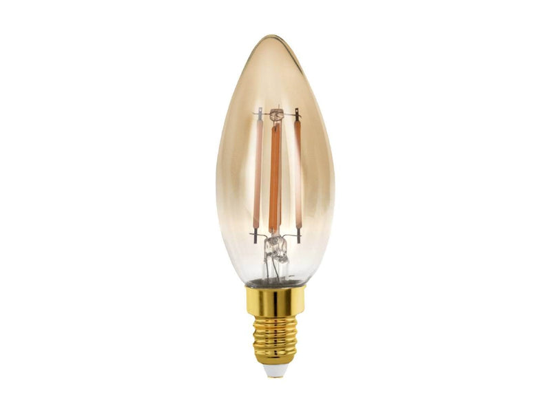 EGLO LED-Lampe C35 Candle 4W/817 300 lumen amber dimmable E14