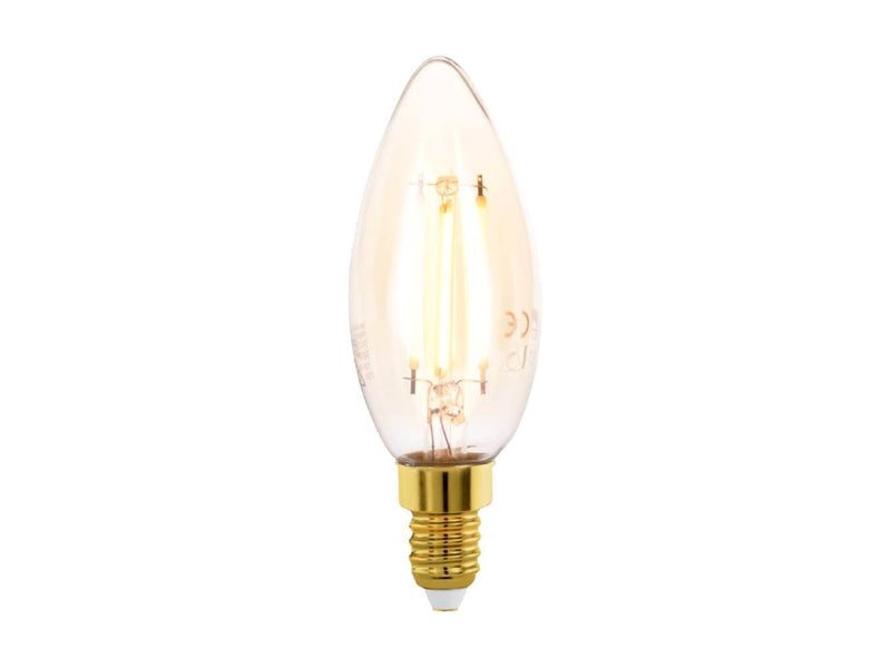 EGLO LED-Lampe C35 Candle 4W/817 300 lumen amber dimmable E14