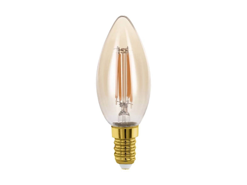 EGLO LED-Lampe C35 Candle 4W/822 270 lumen amber E14