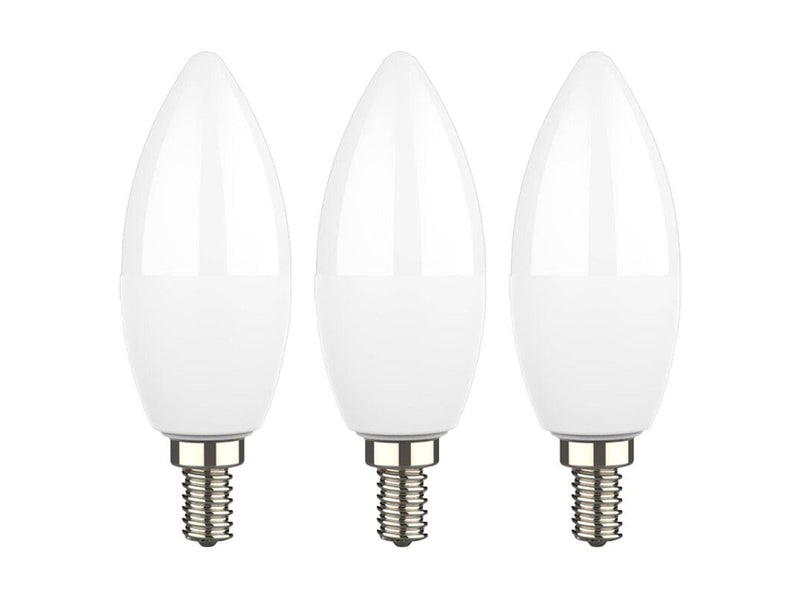 EGLO LED-Lampe C37 4.9W 470LM OPAL 3 PCS. E14