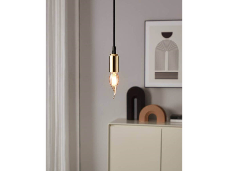 EGLO LED-Lampe CF35 Candle 4W/827 300 lumen amber dimmable E14