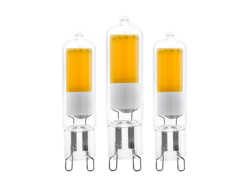 EGLO LED-Lampe COB 2W/840 200 lumen clear 3-pack G9