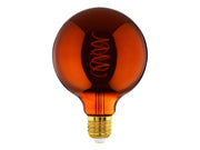 EGLO LED-Lampe G125 Globe 4W/620 30 lumen copper dimmable E27