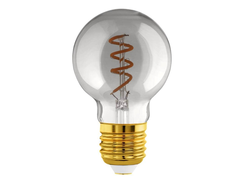EGLO LED-Lampe G60 Globe 4W/820 100 lumen smoke dimmable E27