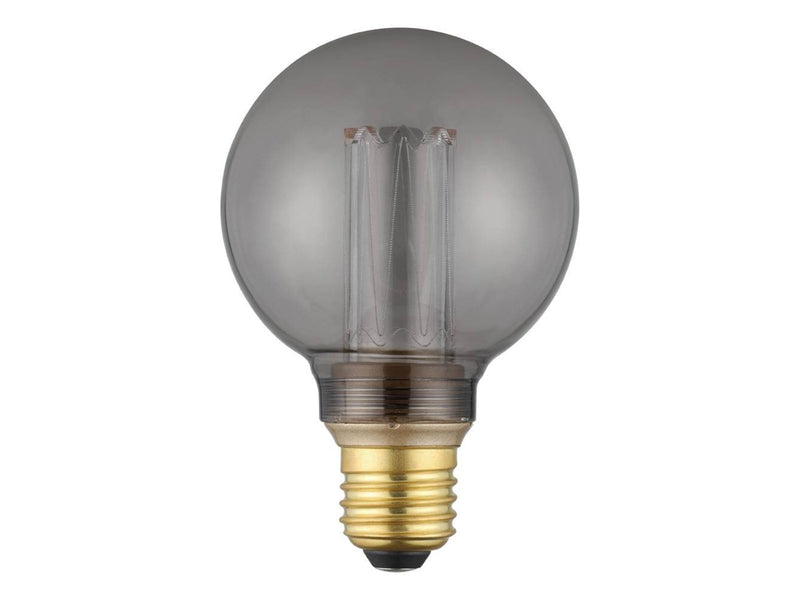 EGLO LED-Lampe G80 Globe 4.3W/818 200 lumen smoke 3-step dimmable E27
