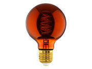 EGLO LED-Lampe G80 Globe 4W/622 30 lumen copper dimmable E27
