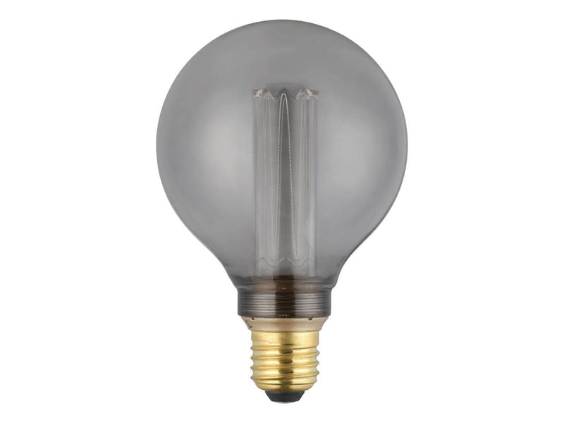 EGLO LED-Lampe G95 Globe 4.3W/818 200 lumen smoke 3-step dimmable E27