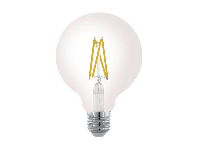 EGLO LED-Lampe G95 Globe 7.5W/827 806 lumen clear dimmable E27
