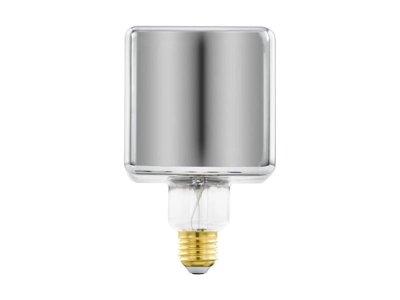 EGLO LED-Lampe LEDE27 Leuchtmittel, schwarz-transparent E27