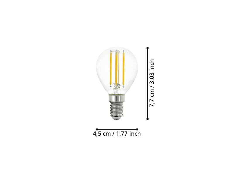 EGLO LED-Lampe Lm_Led_E14 klar E14