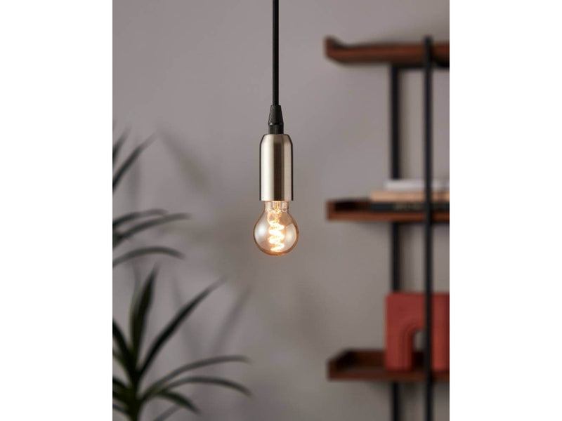 EGLO LED-Lampe P45 Mini ball Spiral 4W/820 145 lumen amber dimmable E14
