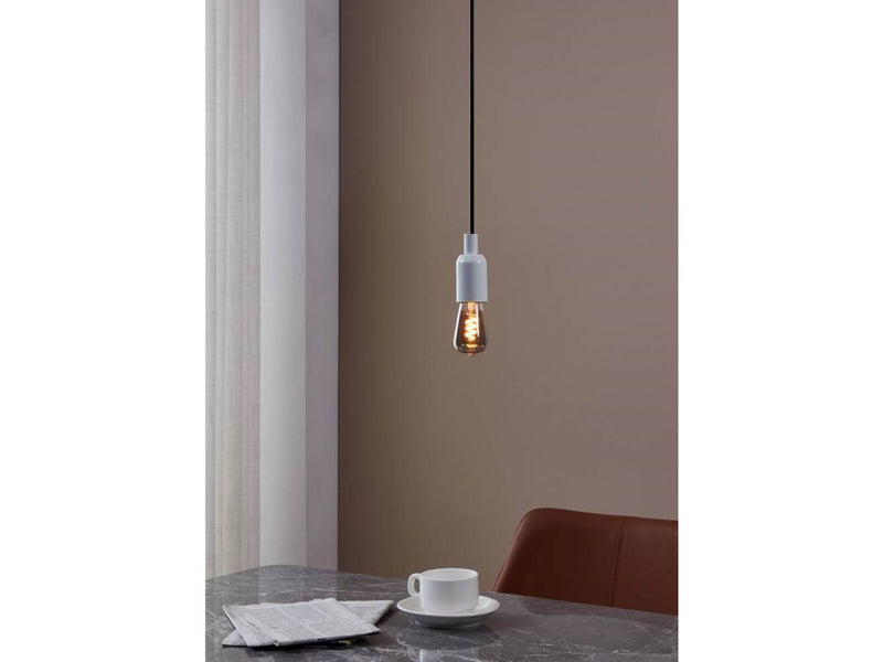 EGLO LED-Lampe ST48 Spiral 4W/820 100 lumen smoke dimmable E27