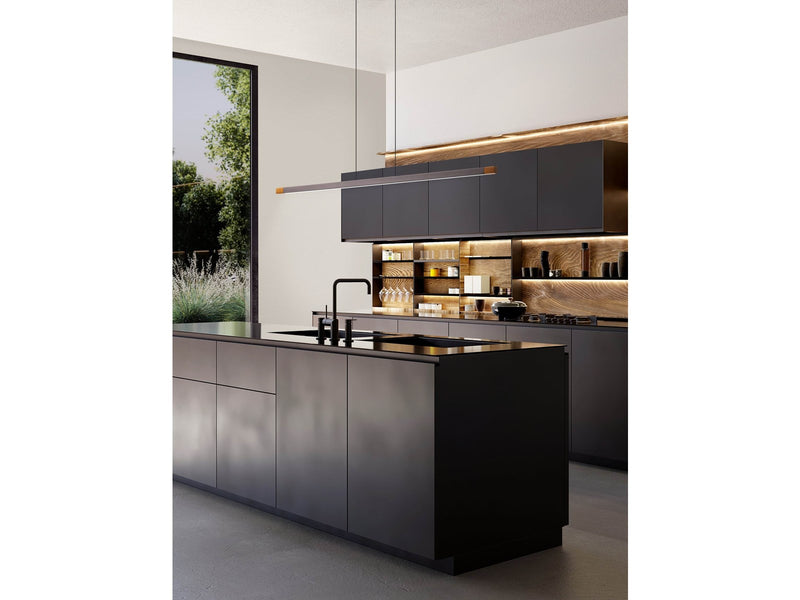 EGLO LISCIANA long table pendant 1260 mm grey