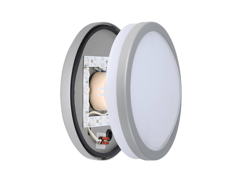 EGLO LOCANA-C UDE 1400LM IP44 SILBER/WEISS