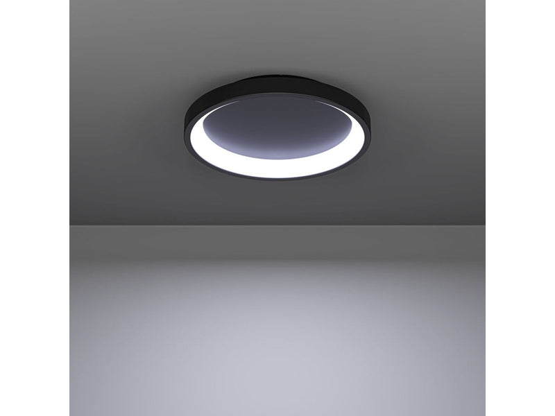 EGLO LORETELLO-Z MATTER ceiling lamp Ø350 RGB/CCT 19.6W 2430lm black