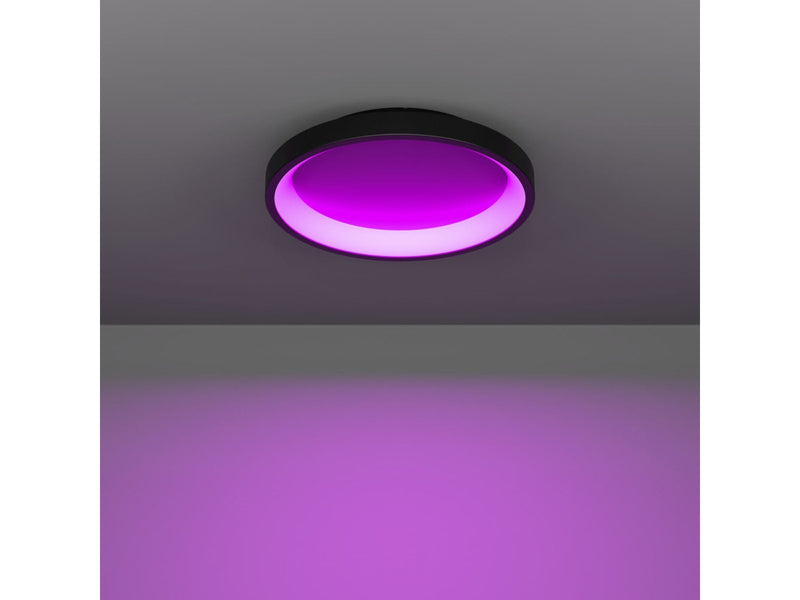 EGLO LORETELLO-Z MATTER ceiling lamp Ø350 RGB/CCT 19.6W 2430lm black