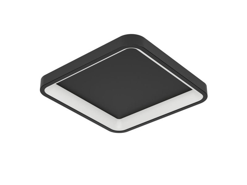 EGLO LORETELLO-Z MATTER ceiling lamp 350x350 RGB/CCT 2500lm black
