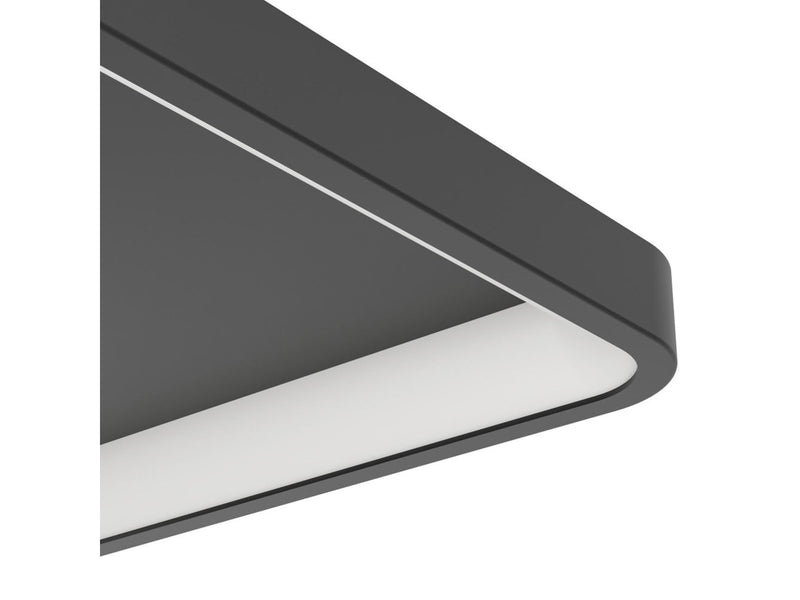 EGLO LORETELLO-Z MATTER ceiling lamp 350x350 RGB/CCT 2500lm black