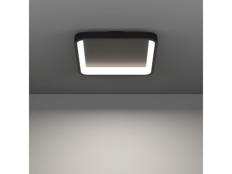 EGLO LORETELLO-Z MATTER ceiling lamp 350x350 RGB/CCT 2500lm black