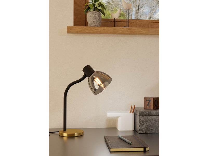 EGLO MACERE table lamp black/brushed brass