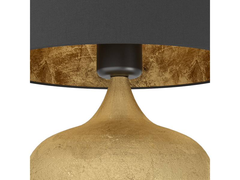 EGLO MANALBA Tischleuchte, schwarz, gold