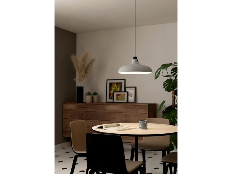 EGLO MATLOCK PENDELLEUCHTE E27 Ø380 GRAU
