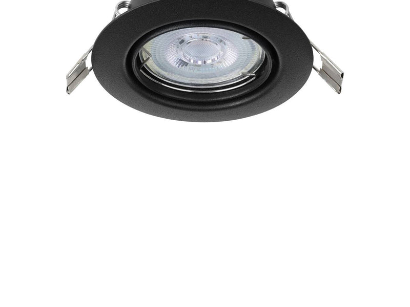 EGLO MAZUBY EINGEBAUT. KIP SET Ø87 GU10 3X345LM SCHWARZ