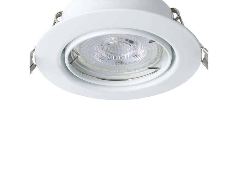 EGLO MAZUBY EINGEBAUT. KIP SET Ø87 GU10 3X345LM WEISS
