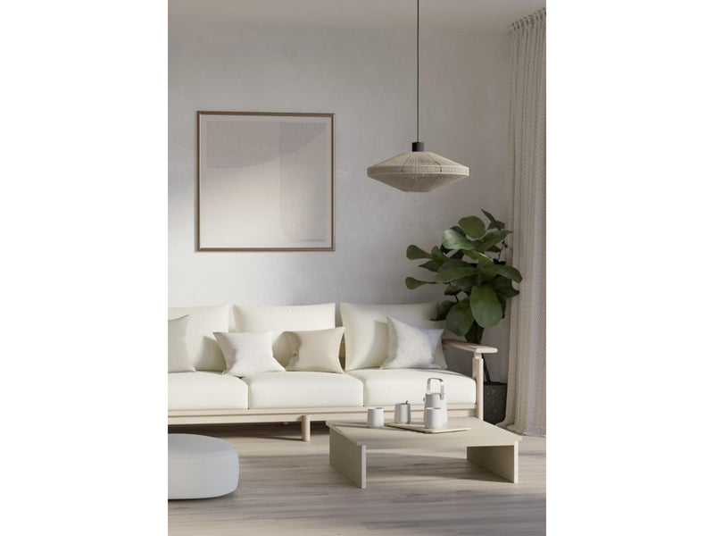 EGLO MIDSUMER PENDELLEUCHTE Ø380 E27 SCHWARZ/CREME