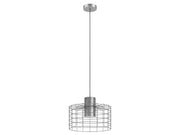 EGLO MILLIGAN PENDELLEUCHTE E27 Ø380 ZINK