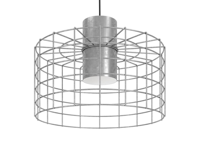 EGLO MILLIGAN PENDELLEUCHTE E27 Ø380 ZINK