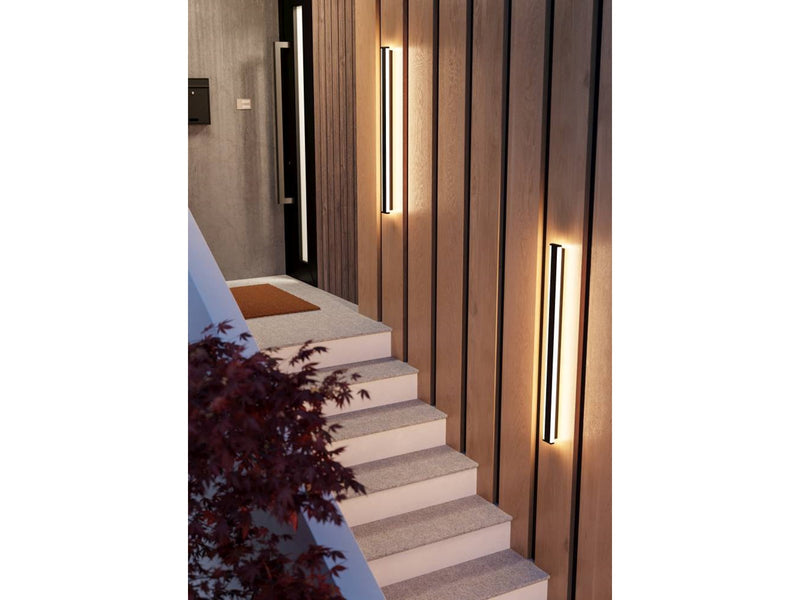 EGLO NEVIANO AUSSENWAND L970 4200LM IP65 SCHWARZ
