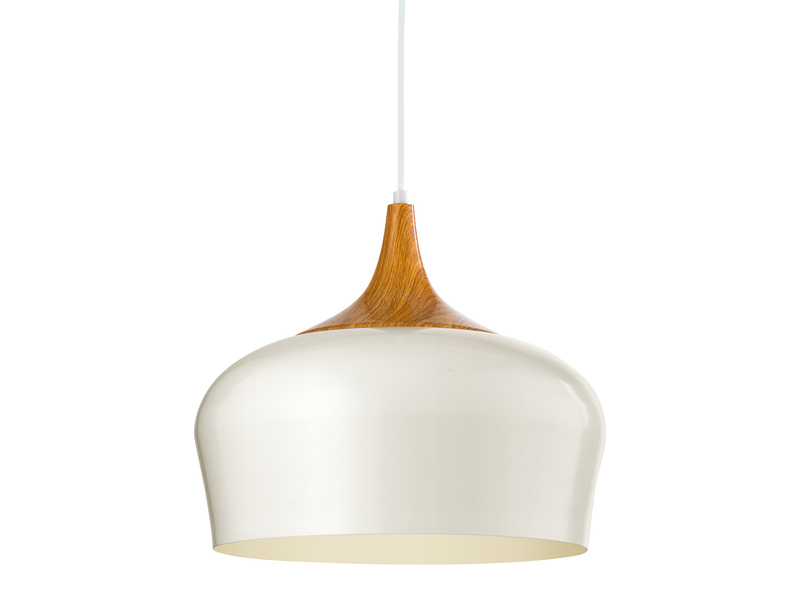 EGLO OBREGON Hängeleuchte, creme, eiche