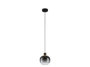 EGLO OILELLA pendant black/grey/transparent