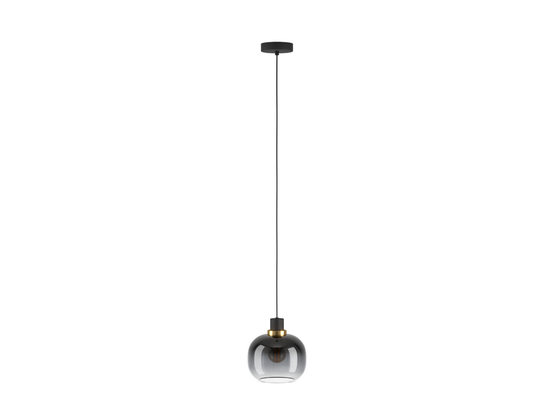 EGLO OILELLA pendant black/grey/transparent