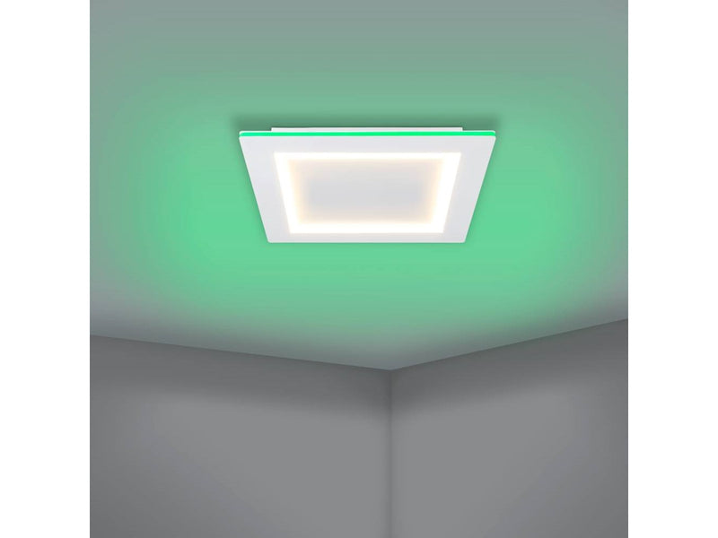 EGLO PADROGIANO-Z DECKE RGBTW 450X450 3600LM WEISS