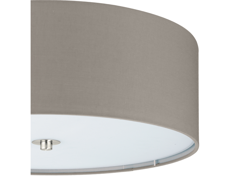 EGLO PASTERI Deckenleuchte, taupe