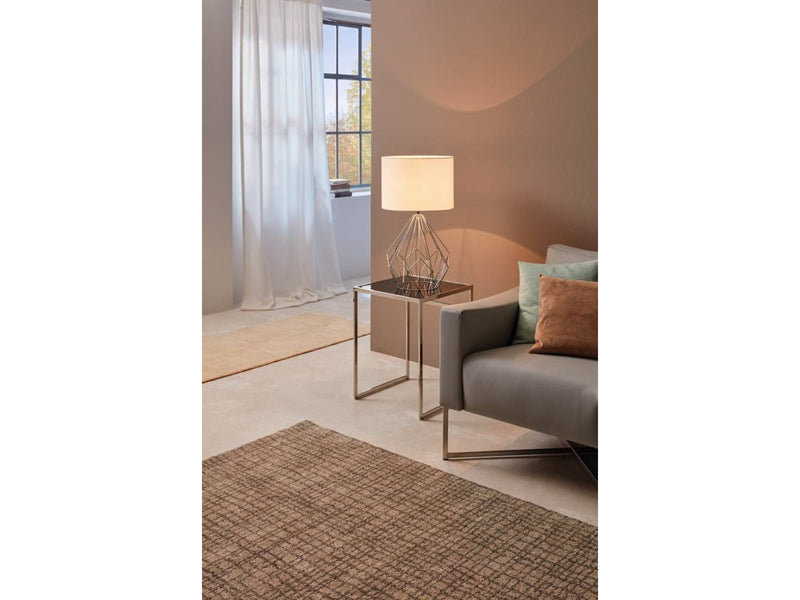 EGLO PEDREGAL TISCH H635 CHROM/WEISS