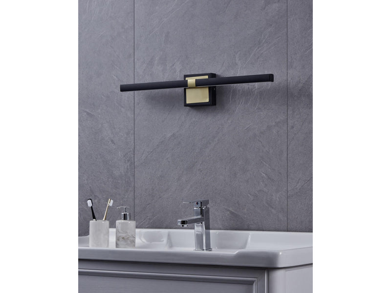 EGLO PEGUERA BADEWAND L600 1165LM IP44 SCHWARZ/BM