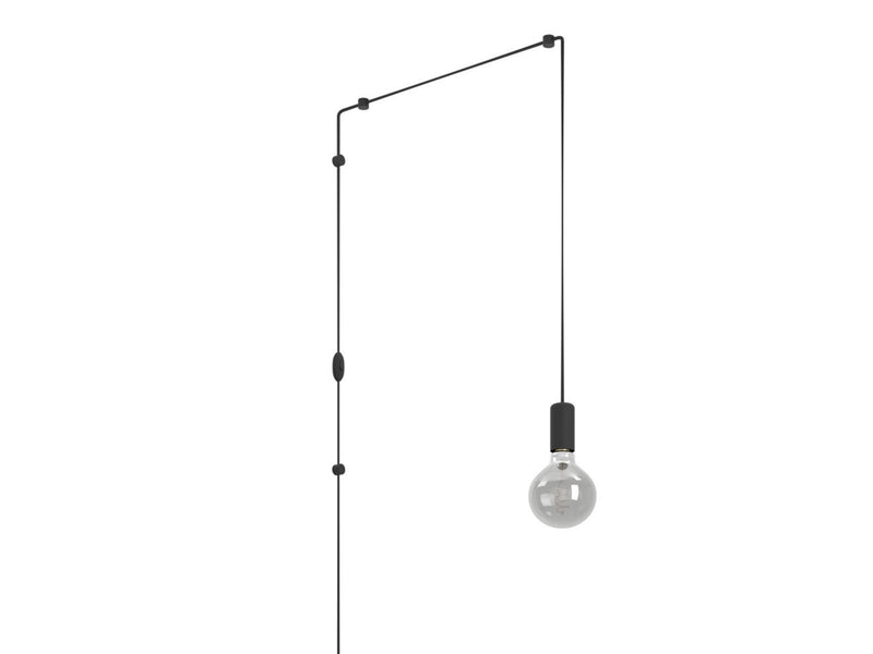 EGLO PINETINA PENDELLEUCHTE E27 SCHWARZ