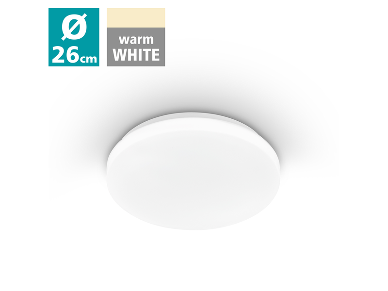 EGLO POGLIOLA wall/ceiling lamp Ø260 mm white