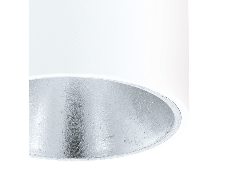 EGLO POLASSO Deckenleuchte, weiss, silber