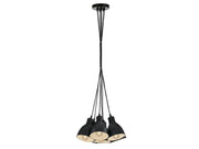 EGLO PRIDDY CLUSTER 7L SCHWARZ