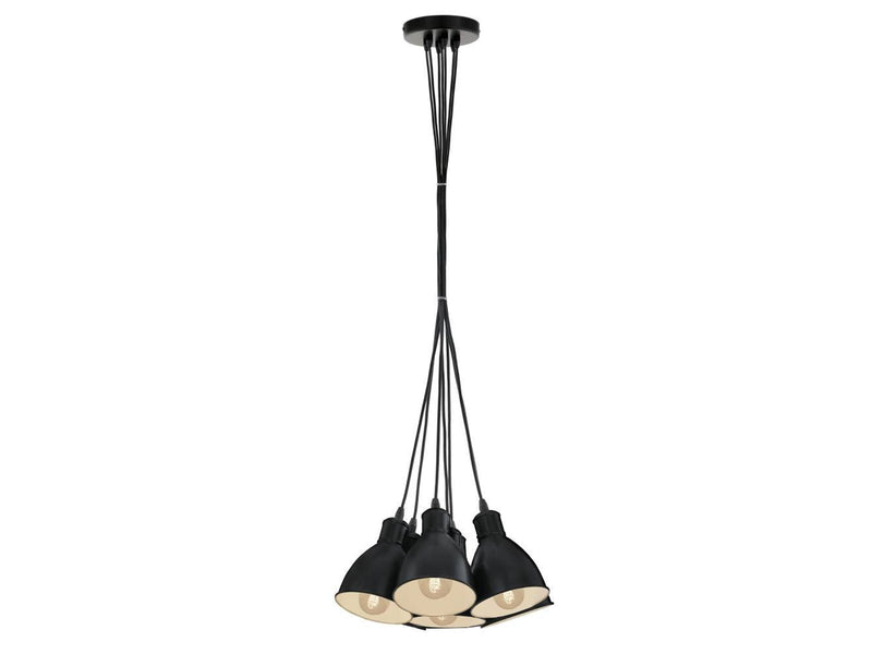EGLO PRIDDY CLUSTER 7L SCHWARZ