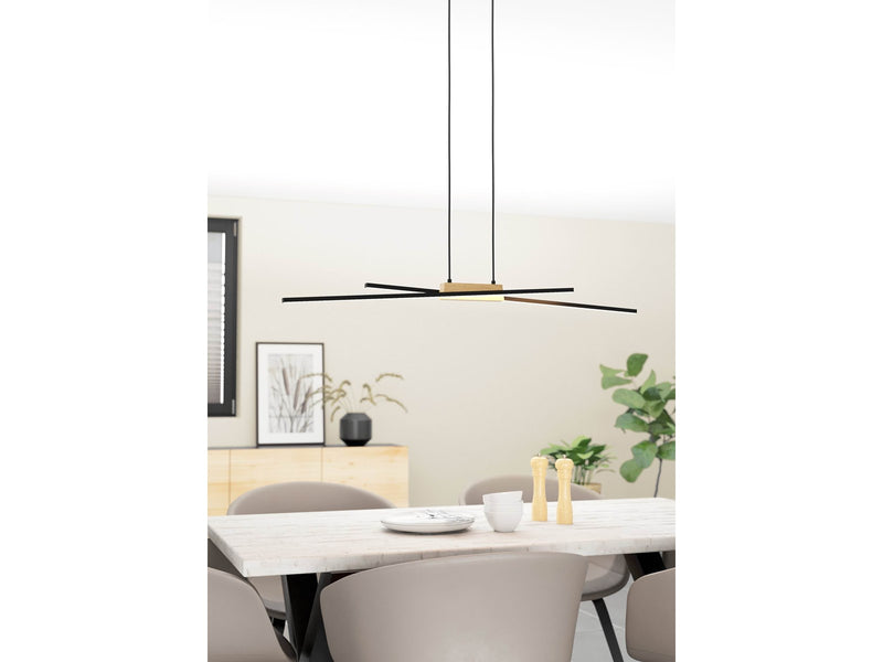 EGLO Panagria schwarz, braun